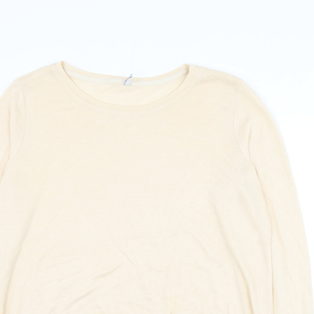 Only Womens Beige Viscose Pullover Sweatshirt Size XL Pullover