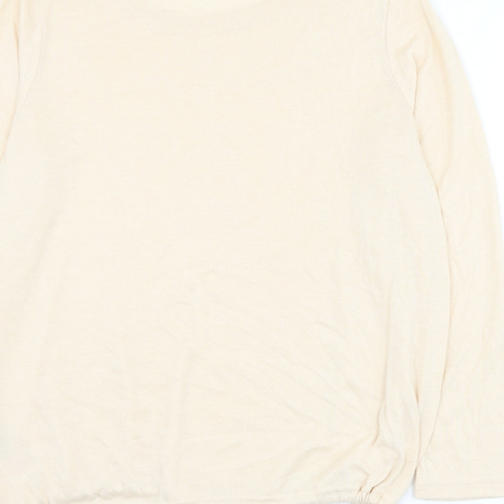 Only Womens Beige Viscose Pullover Sweatshirt Size XL Pullover