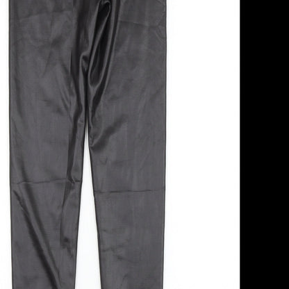 Womens UK Size S Preworn  Capri Black Leggings