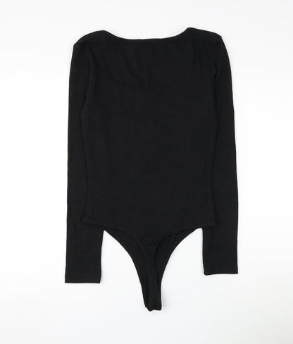 Missguided Womens Polyester Bodysuit One-Piece Size 12 Snap