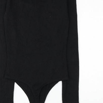 Missguided Womens Polyester Bodysuit One-Piece Size 12 Snap