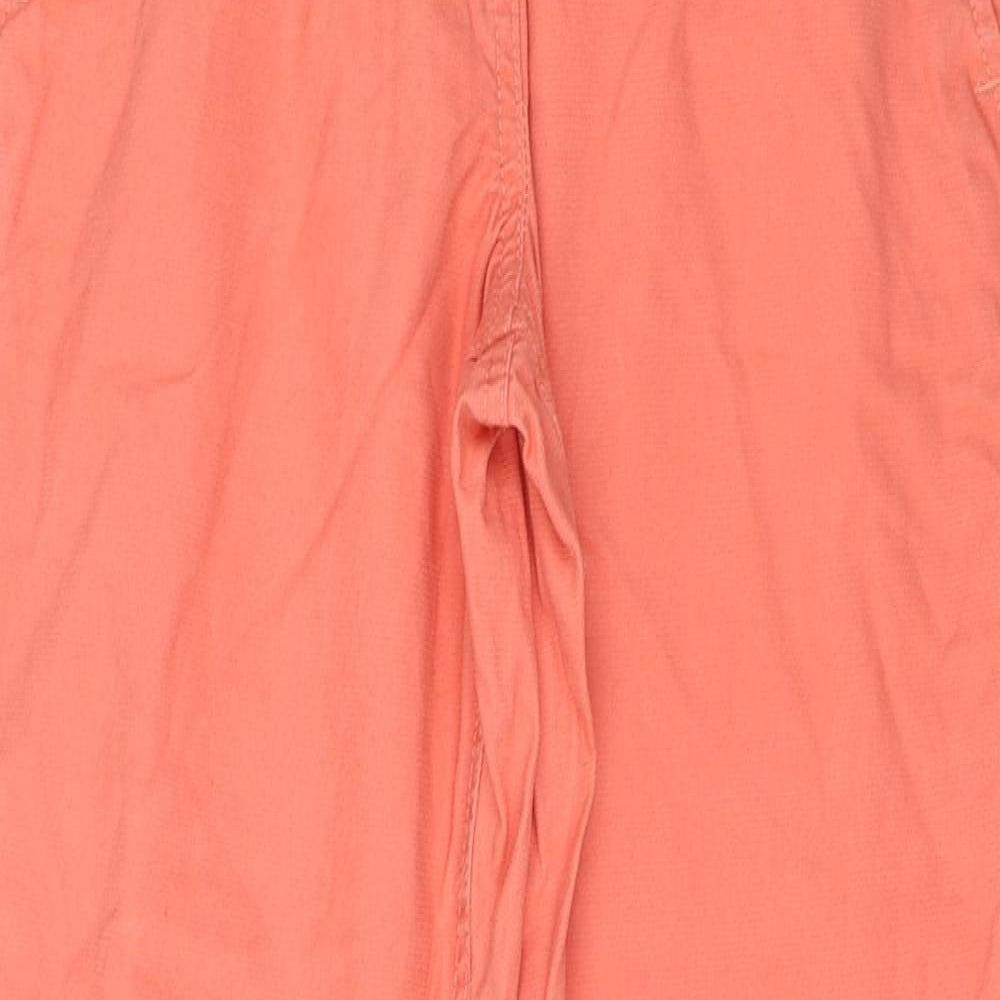 Womens UK Size 6 NEXT Regular Fit Chino Pink Trousers
