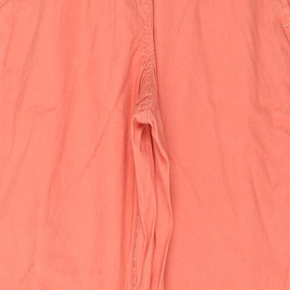 Womens UK Size 6 NEXT Regular Fit Chino Pink Trousers