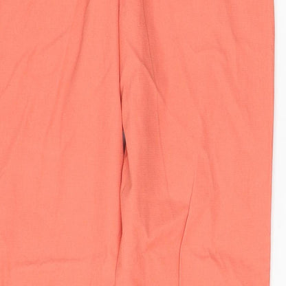 Womens UK Size 6 NEXT Regular Fit Chino Pink Trousers