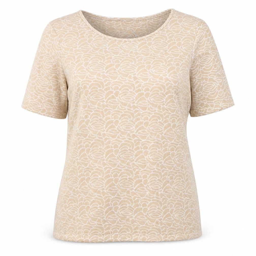 Womens UK Size 14 River Island Gold Basic Blouse