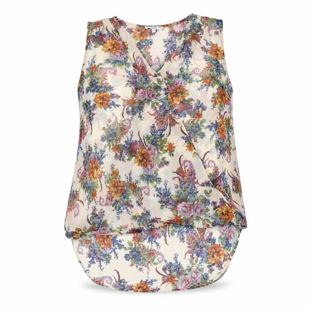 Womens UK Size 12 New Look Multicoloured Camisole Blouse