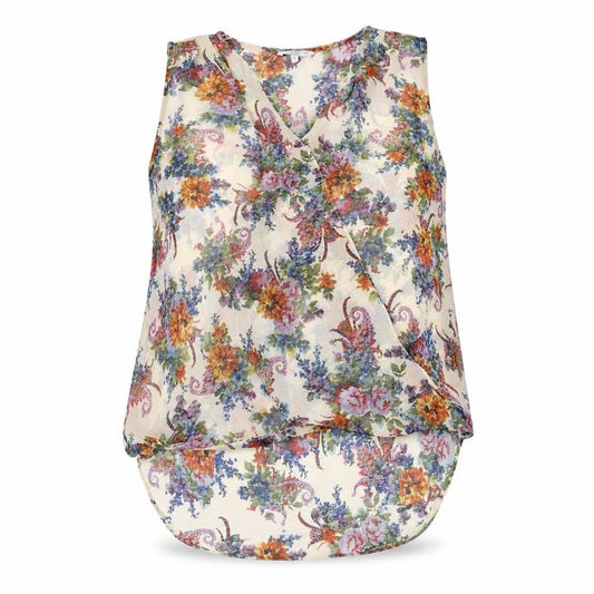 Womens UK Size 12 New Look Multicoloured Camisole Blouse