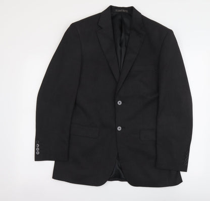 Mens UK Size S Burton Regular Grey Suit Jacket