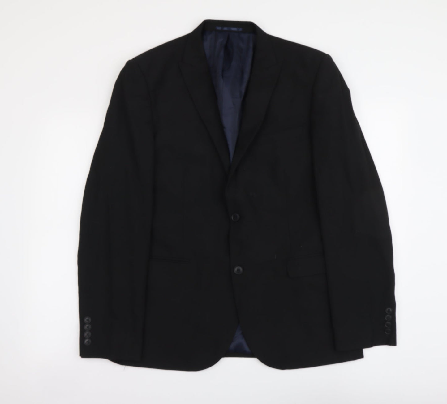 Mens UK Size M NEXT Regular Black Suit Jacket