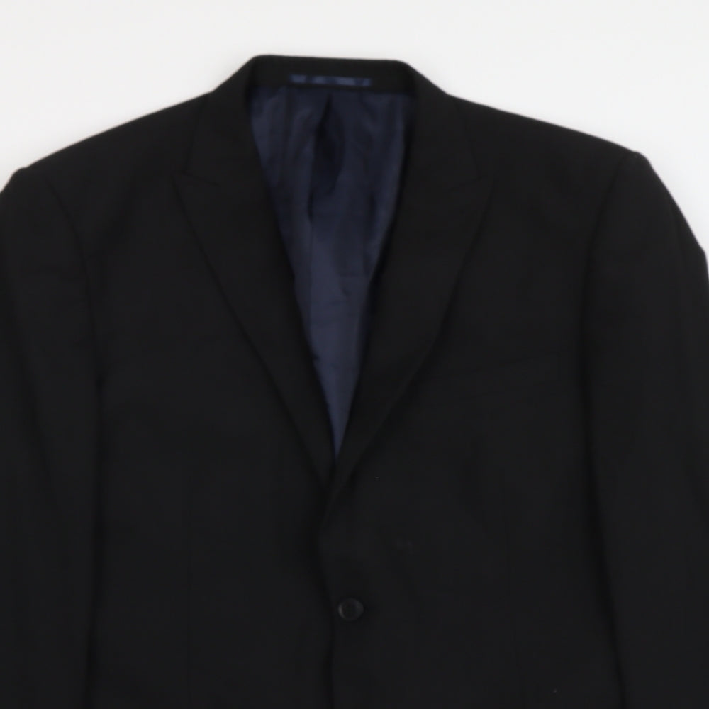 Mens UK Size M NEXT Regular Black Suit Jacket