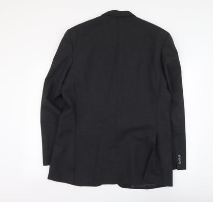 Mens UK Size L James Barry Regular Grey Suit Jacket