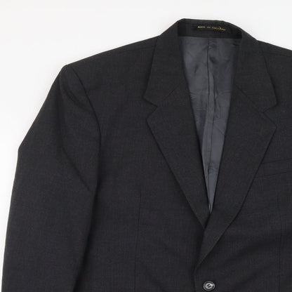 Mens UK Size L James Barry Regular Grey Suit Jacket