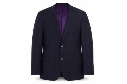 Feraud Paris Mens Blue Polyester Jacket Suit Jacket Size L