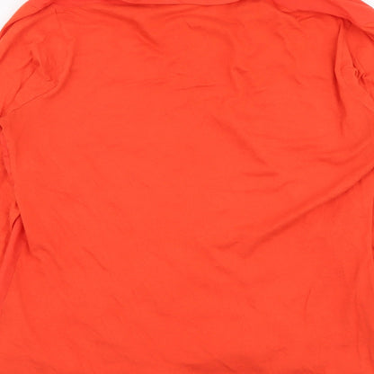 Womens UK Size L Gap Red Basic Blouse