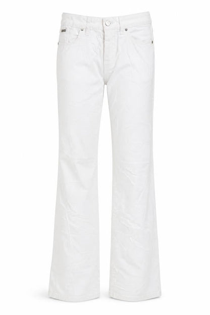Womens UK Size 8 Per Una Regular Fit Straight White Jeans