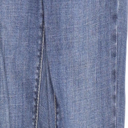 Womens UK Size 8 Disco Slim Fit Skinny Blue Jeans