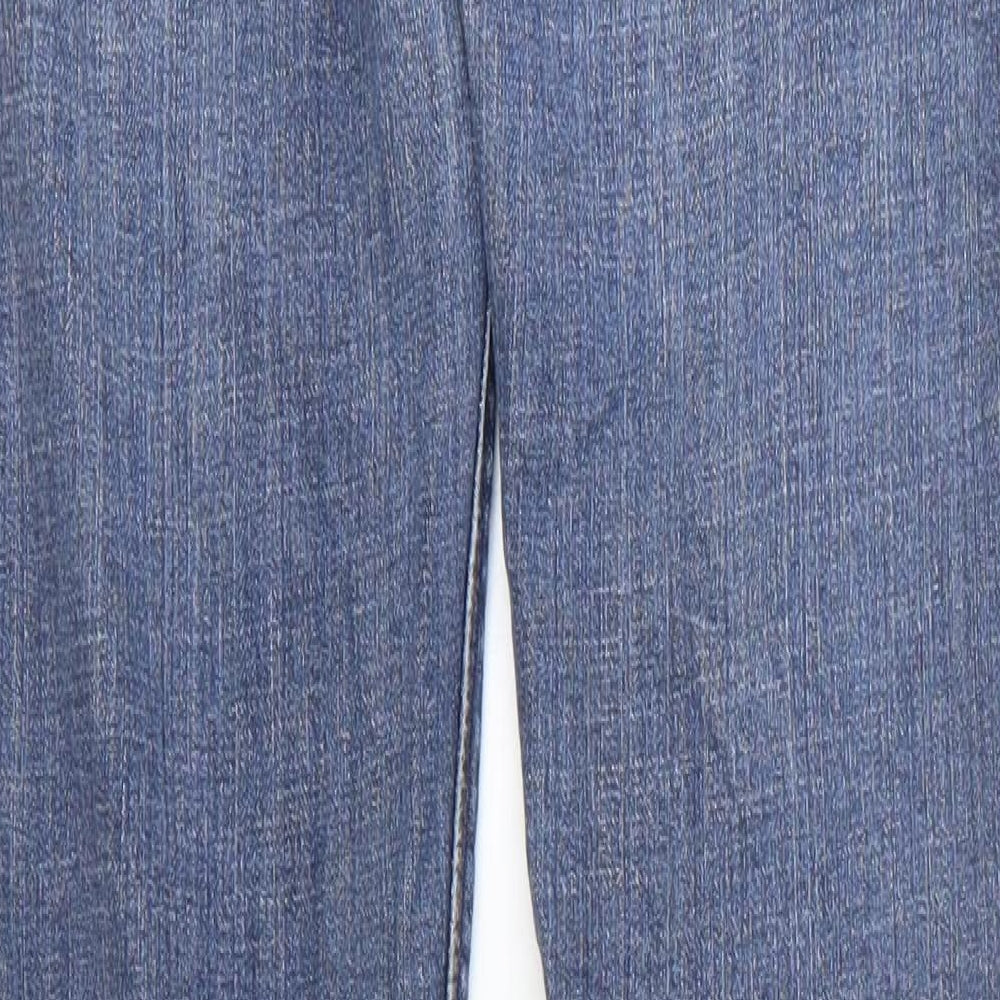 Womens UK Size 8 Disco Slim Fit Skinny Blue Jeans