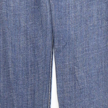 Womens UK Size 8 Disco Slim Fit Skinny Blue Jeans