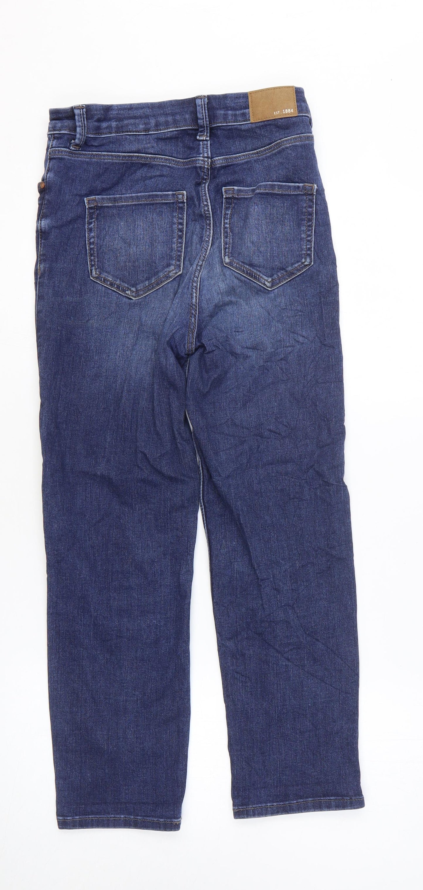 Womens UK Size 8 Marks and Spencer Regular Fit Skinny Blue Jeans