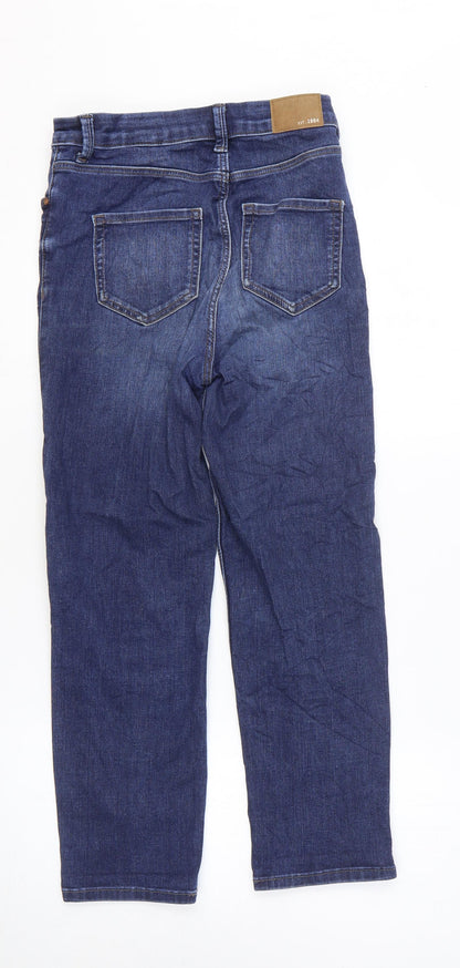 Womens UK Size 8 Marks and Spencer Regular Fit Skinny Blue Jeans