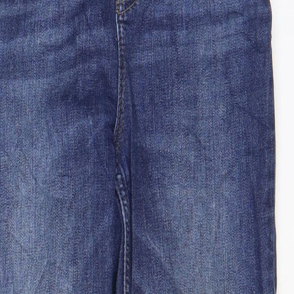 Womens UK Size 8 Marks and Spencer Regular Fit Skinny Blue Jeans