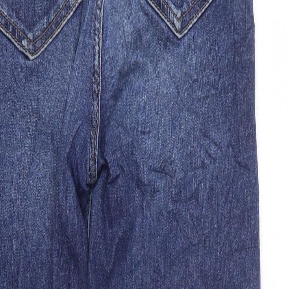 Womens UK Size 8 Marks and Spencer Regular Fit Skinny Blue Jeans