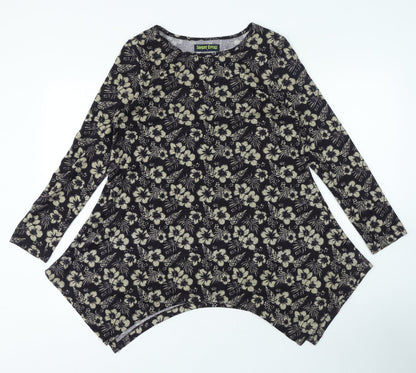 Womens UK Size S Sugar Crisp Multicoloured Basic Blouse
