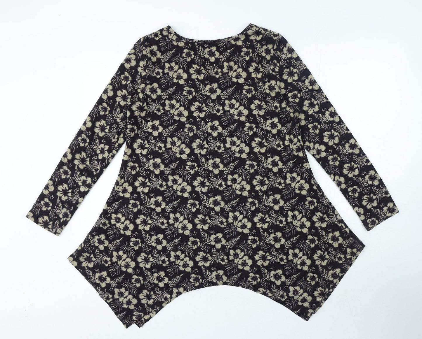 Womens UK Size S Sugar Crisp Multicoloured Basic Blouse