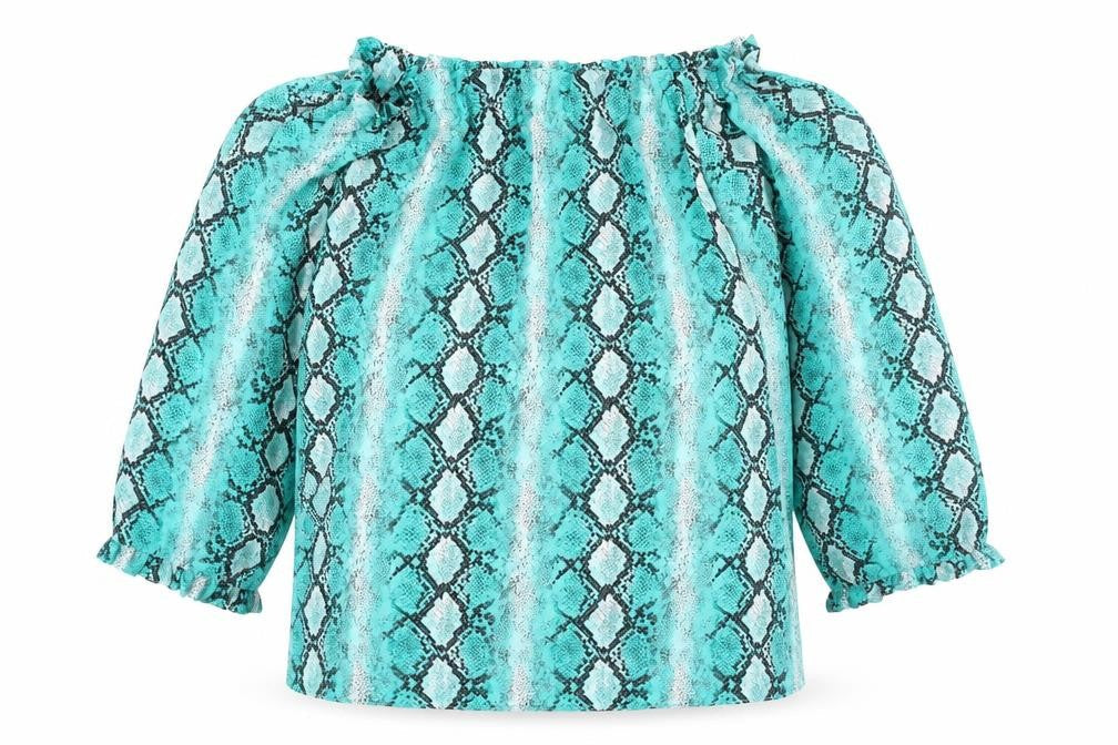 Womens UK Size 8 Dorothy Perkins Blue Basic Blouse