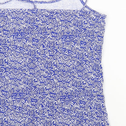 Womens UK Size 12 NEXT Blue Basic T-Shirt