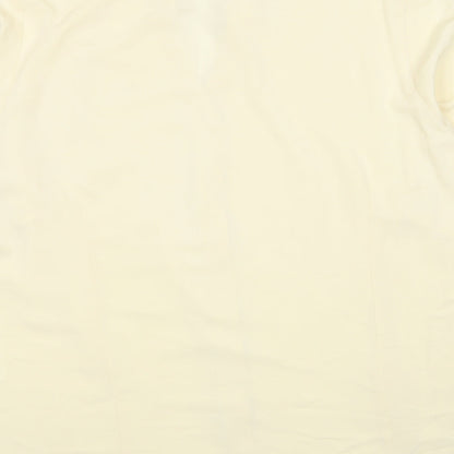 Womens UK Size 20 Classic Beige Basic Button-Up