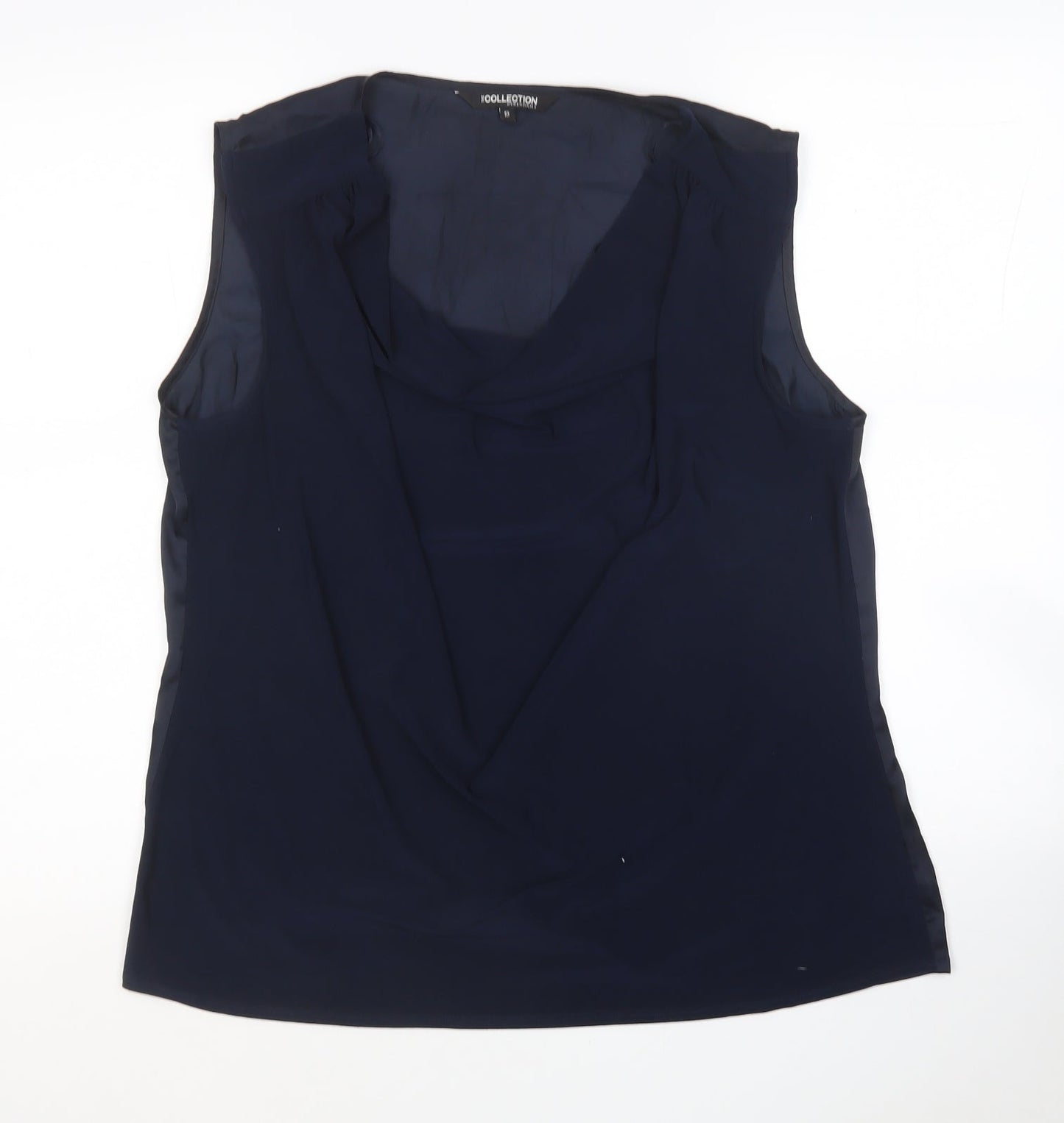 Womens UK Size 18 Debenhams Blue Basic Blouse