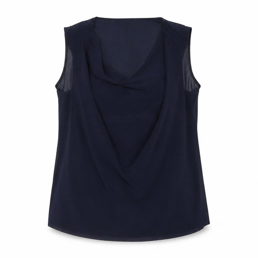 Womens UK Size 18 Debenhams Blue Basic Blouse