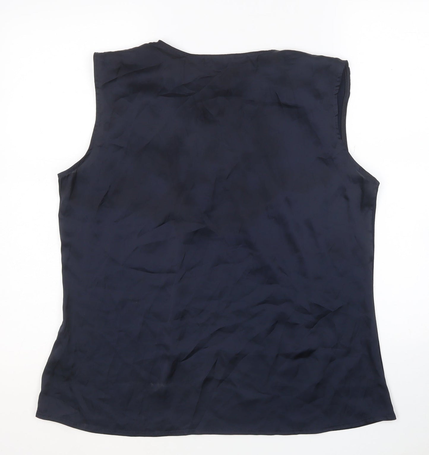 Womens UK Size 18 Debenhams Blue Basic Blouse