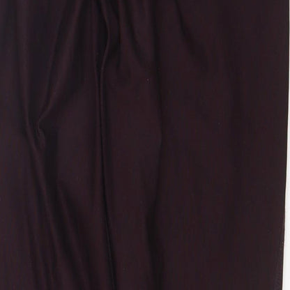 H&M Womens Red Polyester Compression Leggings Size M L27 in Regular Pullover