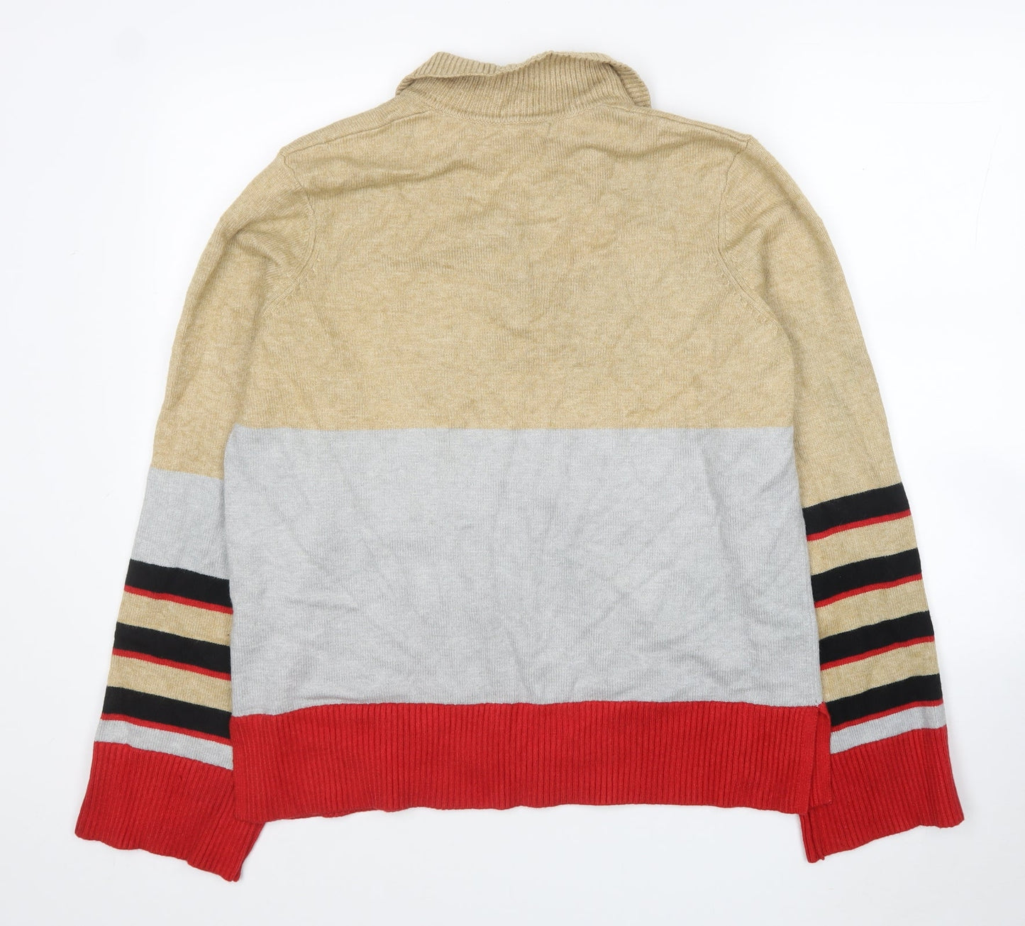 Womens UK Size L NEXT Multicoloured Pullover Jumper
