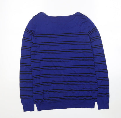 Womens UK Size M LC Waikiki Blue Pullover Jumper