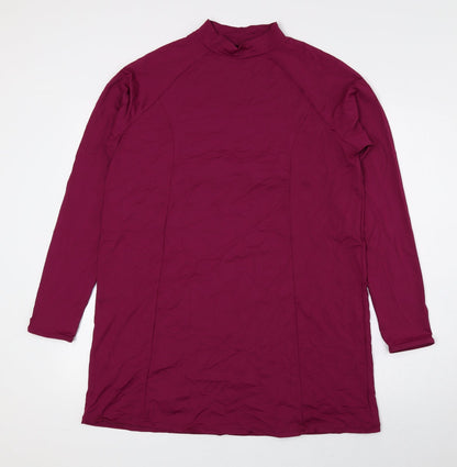 Womens UK Size 16 NEXT Purple Basic Blouse