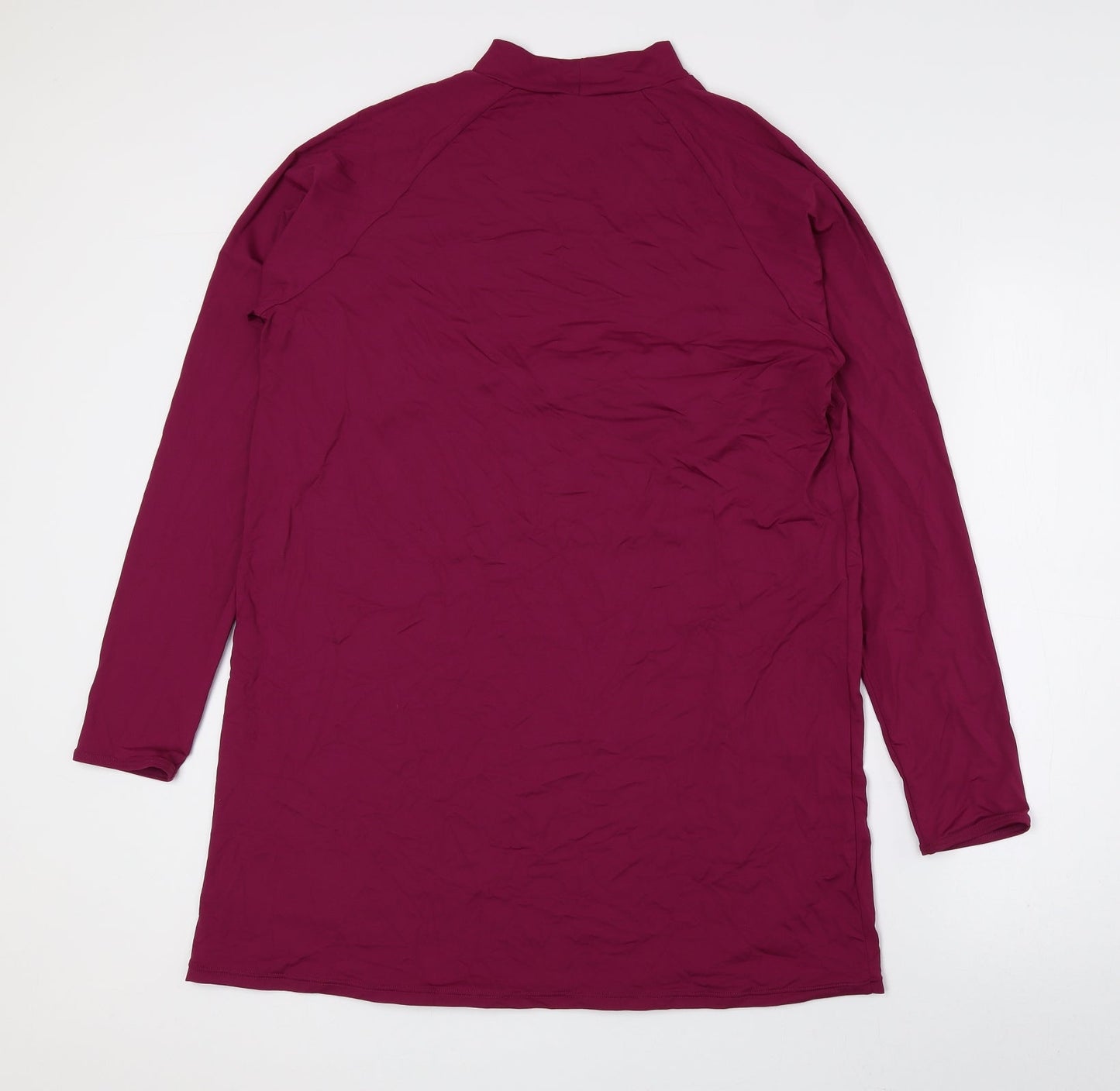 Womens UK Size 16 NEXT Purple Basic Blouse