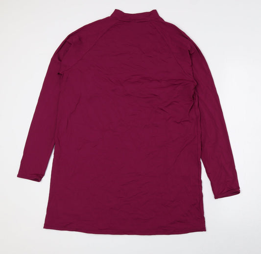 Womens UK Size 16 NEXT Purple Basic Blouse