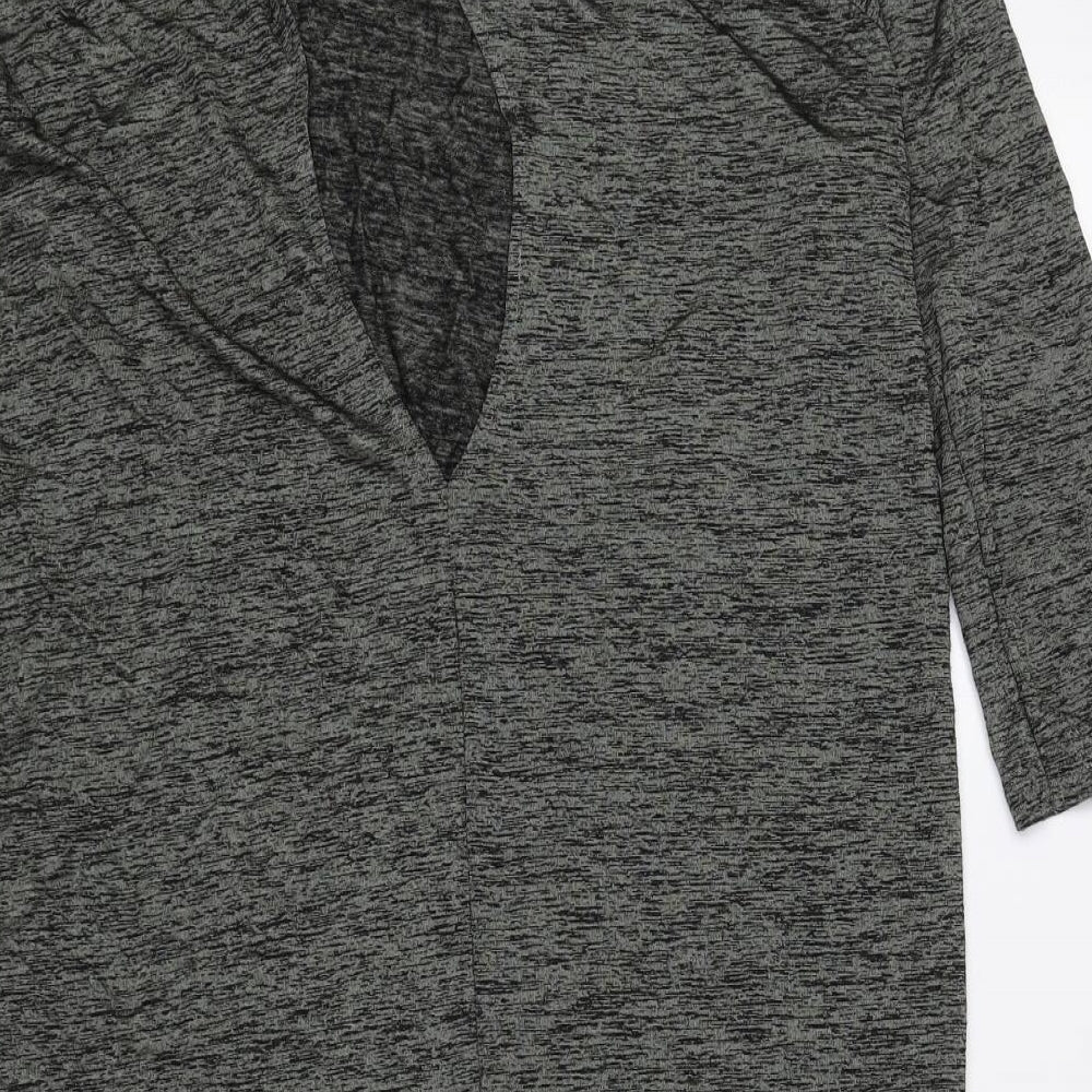 BDG Womens Grey Viscose A-Line Size XS Round Neck Pullover