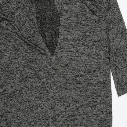 BDG Womens Grey Viscose A-Line Size XS Round Neck Pullover