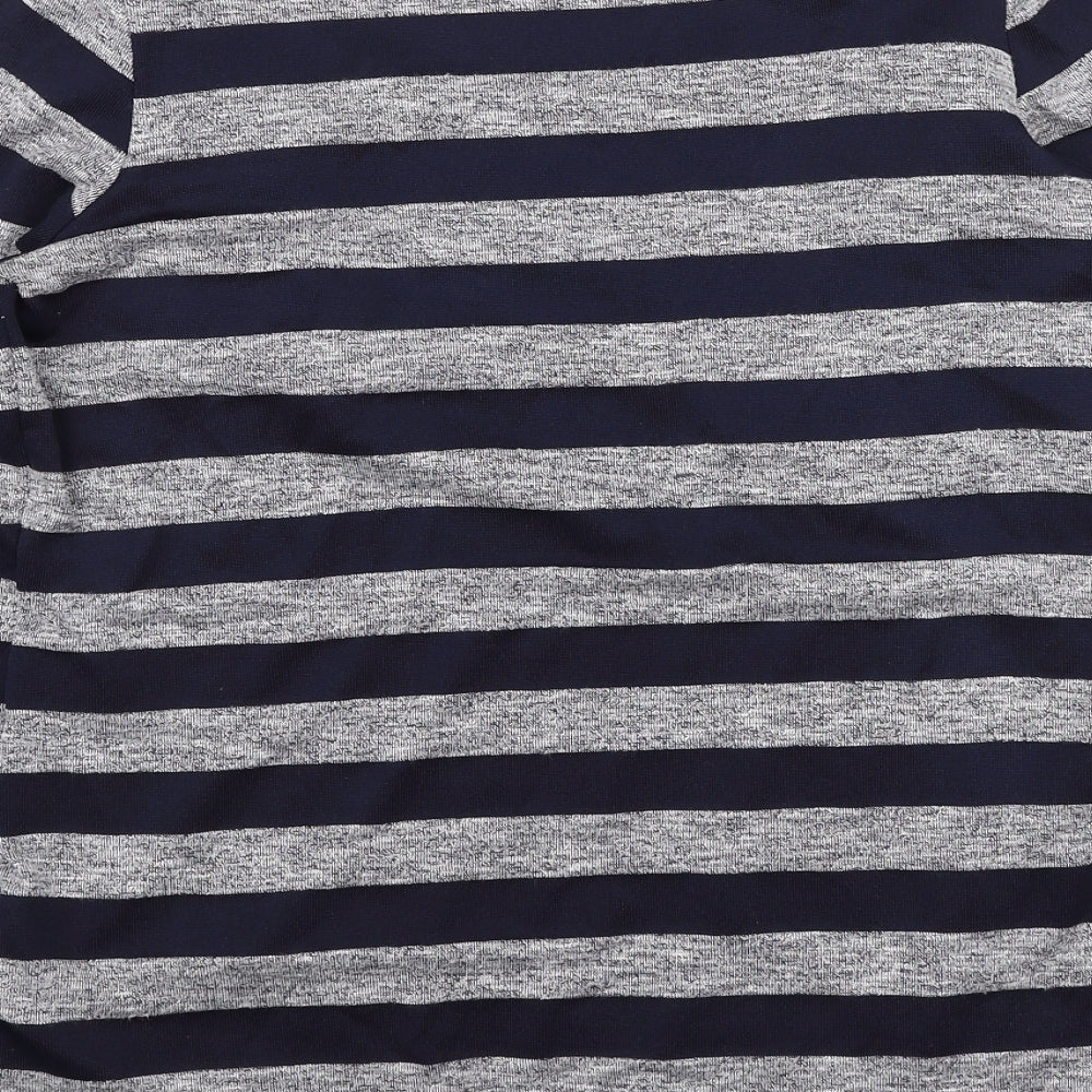 Womens UK Size 12 Bonmarché Blue Basic Blouse