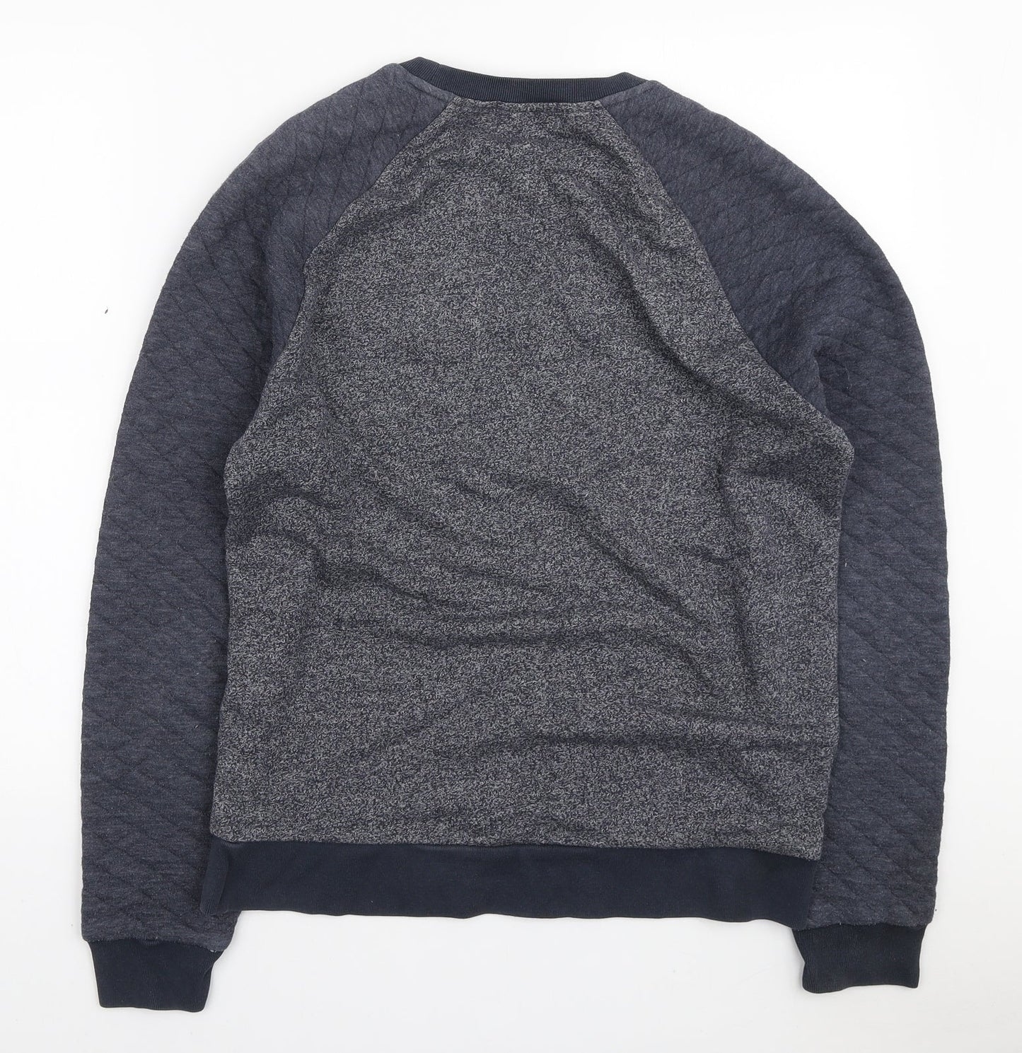 Topman Mens Blue Polyester Pullover Sweatshirt Size M