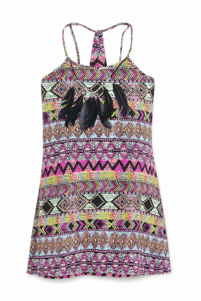 Womens UK Size 8 Ribbon Multicoloured Basic Tank