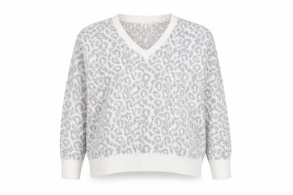Womens UK Size M New Look Grey Pullover Jumper