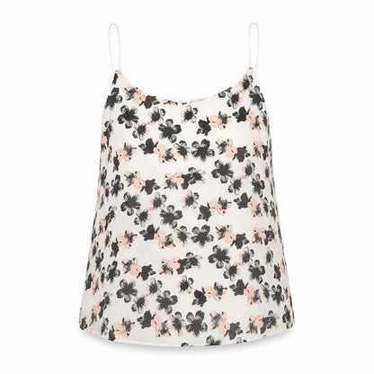 Womens UK Size 10 New Look Beige Basic Tank