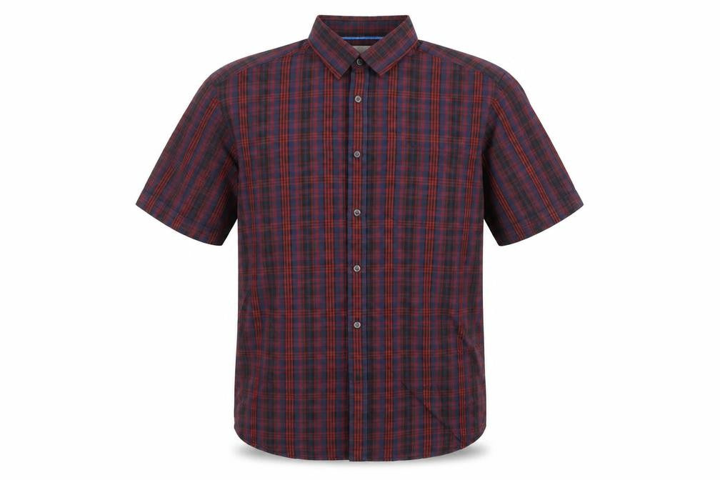 Mens UK Size L Marks and Spencer Multicoloured  Button-Up Short Sleeve Casual Sh