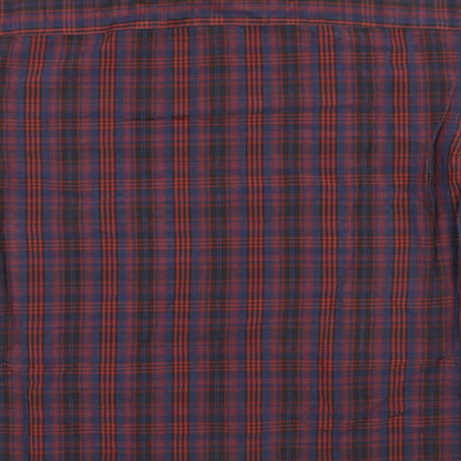 Mens UK Size L Marks and Spencer Multicoloured  Button-Up Short Sleeve Casual Sh