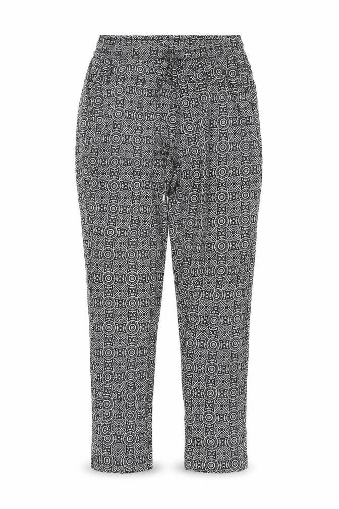 Womens UK Size 10 New Look Regular Fit Bloomer Black Trousers